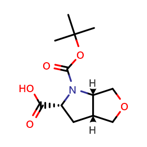 (2R,3aR,6aS)-1-tert-butoxycarbonyl-2,3,3a,4,6,6a-hexahydrofuro[3,4-b]pyrrole-2-carboxylic acid