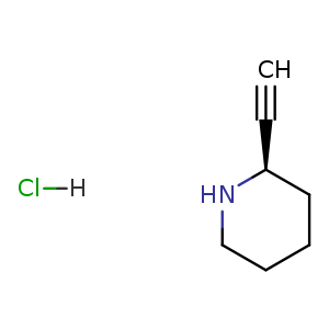 (2R)-2-ethynylpiperidine hydrochloride