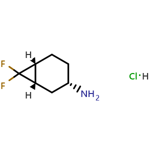 (1S,3S,6R)-rel-7,7-difluoronorcaran-3-amine hydrochloride