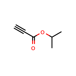 Chemical structure of propiolic acid iso-propyl ester , CAS 96088-62-9, AChemBlock S86242