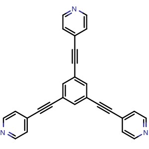 1,3,5-tris(pyridin-4-ylethynyl)benzene