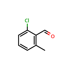 Chemical structure of 2-Chloro-6-methylbenzaldehyde , CAS 1194-64-5, AChemBlock S86445