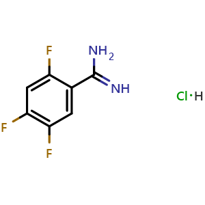 2,4,5-Trifluorobenzamidine hydrochloride