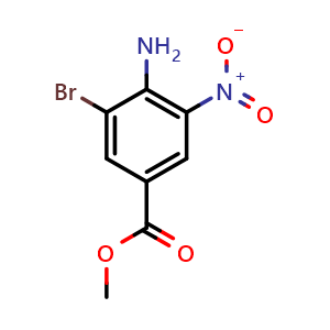 Methyl 4-amino-3-bromo-5-nitrobenzenecarboxylate