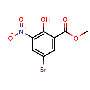 methyl 5-bromo-2-hydroxy-3-nitrobenzoate