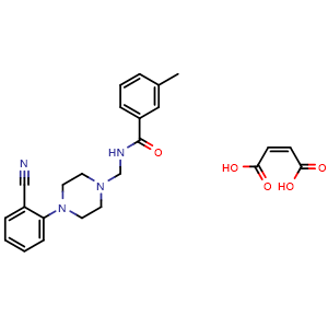 Chemical structure of PD 168077 maleate , CAS 630117-19-0, AChemBlock S86660