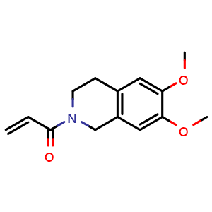 1-(6,7-Dimethoxy-3,4-dihydroisoquinolin-2(1H)-yl)prop-2-ene-1-one