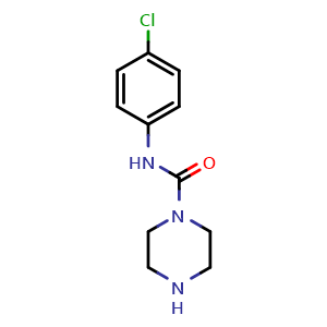N-(4-chlorophenyl)-1-Piperazinecarboxamide