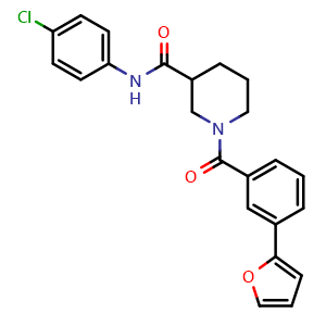 Chemical structure of CCG 203971 , CAS 1443437-74-8, AChemBlock S86720