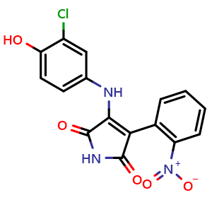 Chemical structure of SB-415286 , CAS 264218-23-7, AChemBlock S86731