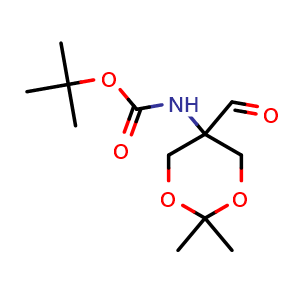 tert-butyl 5-formyl-2,2-dimethyl-1,3-dioxan-5-ylcarbamate