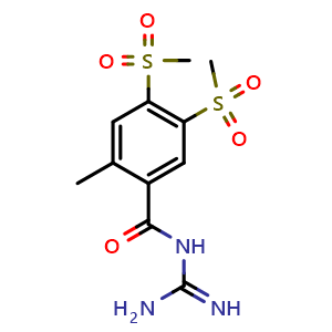 Chemical structure of Rimeporide , CAS 187870-78-6, AChemBlock S86772