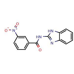 N-(1H-benzo[d]imidazol-2-yl)-3-nitrobenzamide