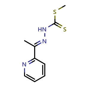 Hydrazinecarbodithioicacid, 2-[1-(2-pyridinyl)ethylidene]-, methyl ester