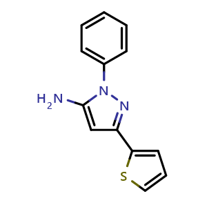 2-phenyl-5-thiophen-2-yl-2H-pyrazol-3-ylamine