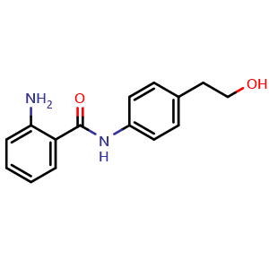 2-amino-N-[4-(2-hydroxyethyl)phenyl]benzamide
