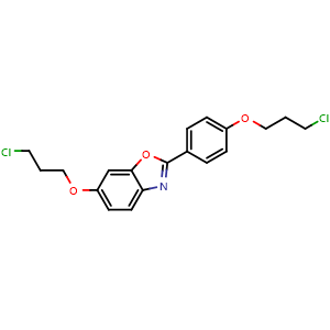 6-(3-chloropropoxy)-2-(4-(3-chloropropoxy)phenyl)benzo[d]oxazole