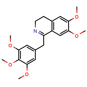 6,7-dimethoxy-1-(3,4,5-trimethoxybenzyl)-3,4-dihydroisoquinoline