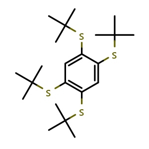 1,2,4,5-tetrakis(tert-butylthio)benzene