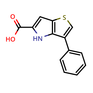 3-phenyl-4H-thieno[3,2-b]pyrrole-5-carboxylic acid