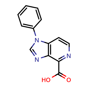 1-phenyl-1H-imidazo[4,5-c]pyridine-4-carboxylic acid