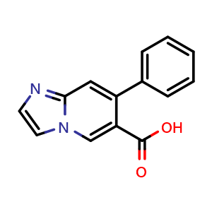 7-phenylimidazo[1,2-a]pyridine-6-carboxylic acid