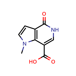 1-methyl-4-oxo-4,5-dihydro-1H-pyrrolo[3,2-c]pyridine-7-carboxylic acid