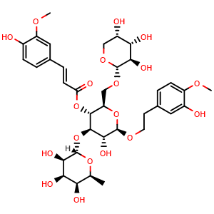 Chemical structure of Angoroside C , CAS 115909-22-3, AChemBlock S87252