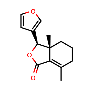 Chemical structure of Fraxinellone , CAS 28808-62-0, AChemBlock S87268