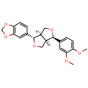 Chemical structure of Fargesin , CAS 31008-19-2, AChemBlock S87271