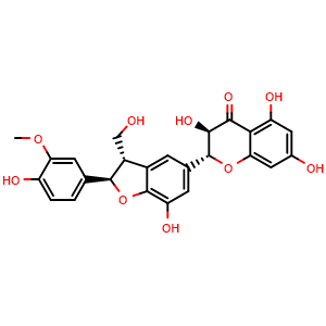 Chemical structure of Silychristin , CAS 33889-69-9, AChemBlock S87273