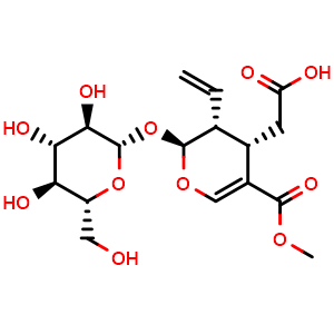 Chemical structure of Secoxyloganin , CAS 58822-47-2, AChemBlock S87284
