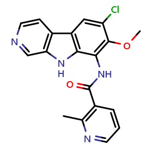 Chemical structure of MLN120B , CAS 783348-36-7, AChemBlock S87306