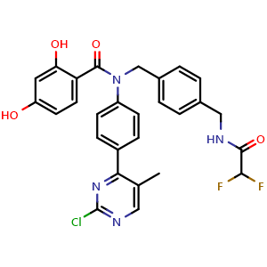 Chemical structure of VER-246608 , CAS 1684386-71-7, AChemBlock S87312