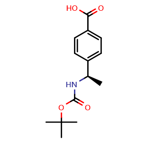 (R)-4-(1-((tert-butoxycarbonyl)amino)ethyl)benzoic acid