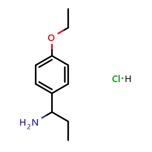 1-(4-ethoxyphenyl)propan-1-amine hydrochloride