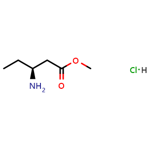 methyl (S)-3-aminopentanoate hydrochloride