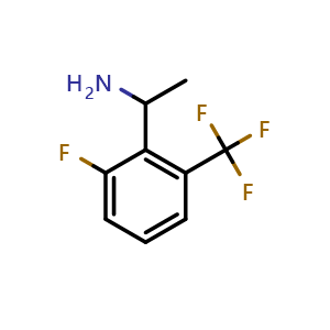 1-(2-fluoro-6-(trifluoromethyl)phenyl)ethan-1-amine