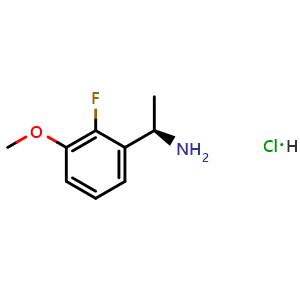 (R)-1-(2-fluoro-3-methoxyphenyl)ethan-1-amine hydrochloride
