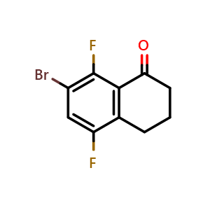 7-bromo-5,8-difluoro-3,4-dihydronaphthalen-1(2H)-one
