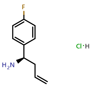 (R)-1-(4-fluorophenyl)but-3-en-1-amine hydrochloride
