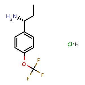 (R)-1-(4-(trifluoromethoxy)phenyl)propan-1-amine hydrochloride