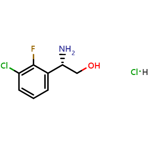 (S)-2-amino-2-(3-chloro-2-fluorophenyl)ethan-1-ol hydrochloride