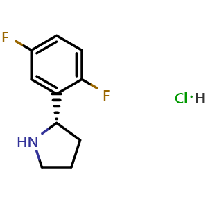 (S)-2-(2,5-difluorophenyl)pyrrolidine hydrochloride