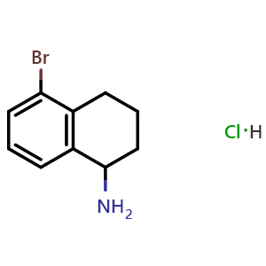 5-bromo-1,2,3,4-tetrahydronaphthalen-1-amine hydrochloride