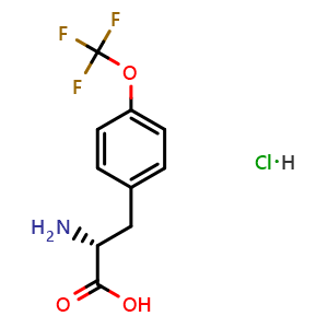 (R)-2-amino-3-(4-(trifluoromethoxy)phenyl)propanoic acid hydrochloride
