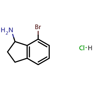 7-bromo-2,3-dihydro-1H-inden-1-amine hydrochloride