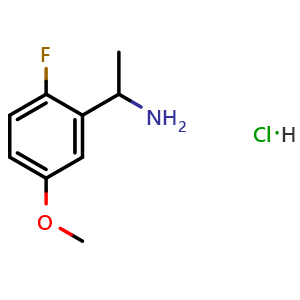 1-(2-fluoro-5-methoxyphenyl)ethan-1-amine hydrochloride