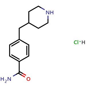 4-(piperidin-4-ylmethyl)benzamide hydrochloride