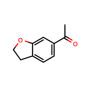Chemical structure of 1-(2,3-dihydrobenzofuran-6-yl)ethan-1-one , CAS 374706-07-7, AChemBlock S87878